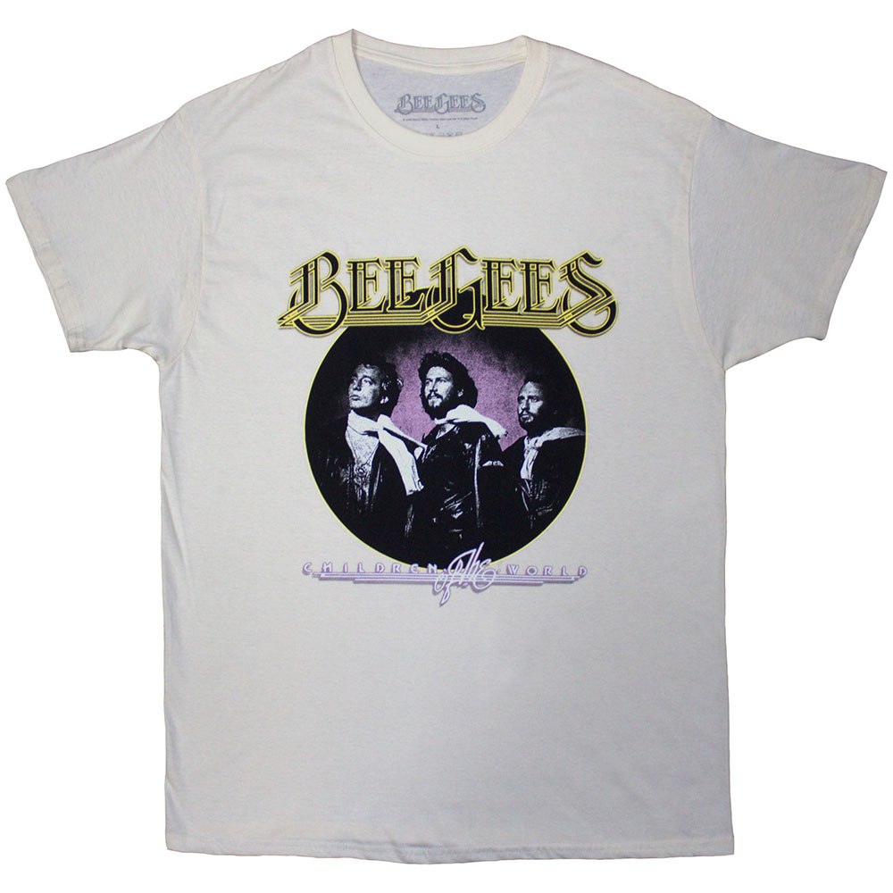 Bee Gees - Children Of The World Heren Tshirt - Creme